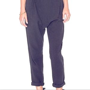 The Great. Twill Grey harem pants